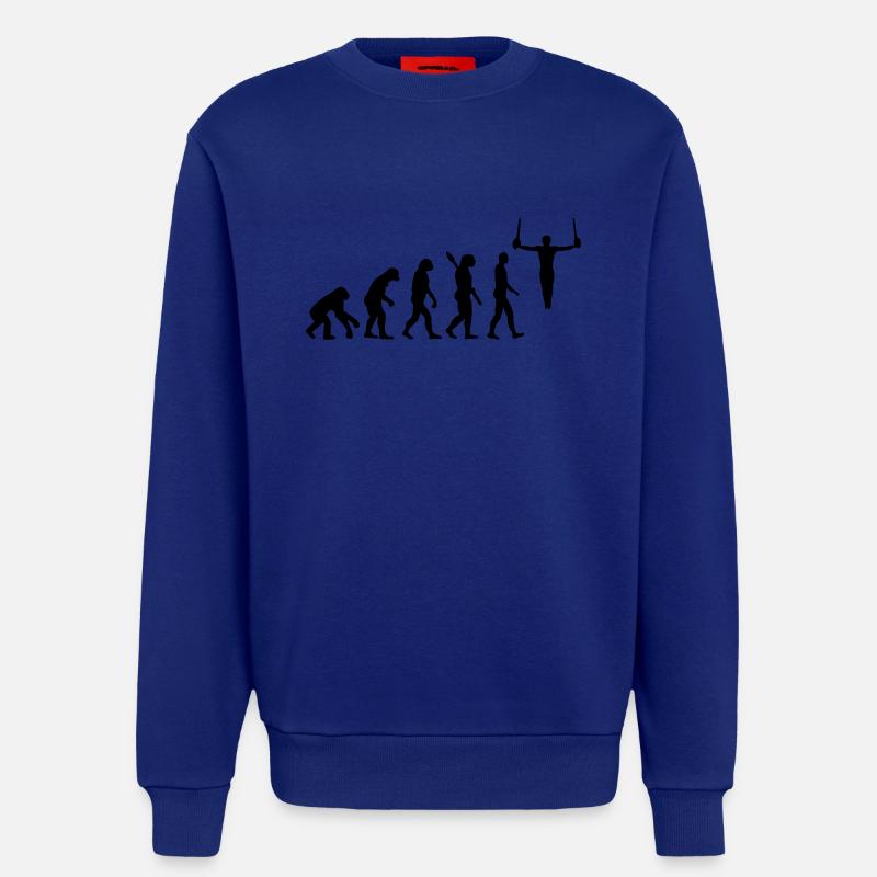 Evolution Gymnastics - Sweatshirt - made by SPREAD  - Iconic Blue