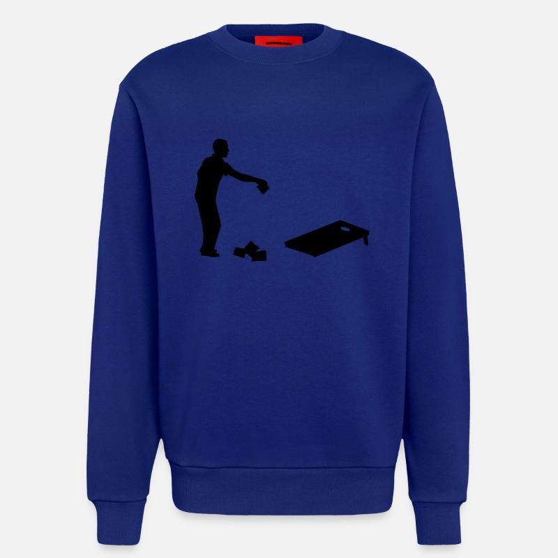 Cornhole - Sweatshirt - made by SPREAD  - Iconic Blue