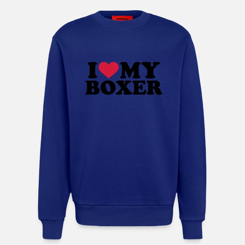 Boxer - Sweatshirt - made by SPREAD  - Iconic Blue