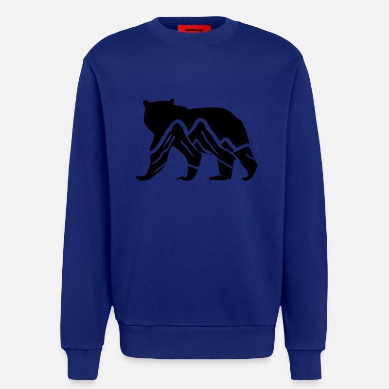 bär berge - Sweatshirt - made by SPREAD  - Iconic Blue
