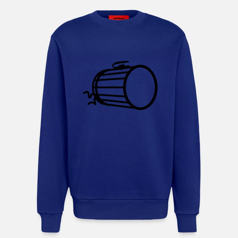 Doundounba - African drum - Sweatshirt - made by SPREAD - Iconic Blue