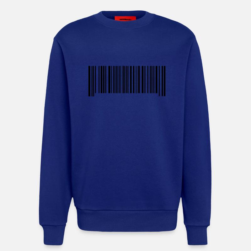 Strichcode - Sweatshirt - made by SPREAD  - Iconic Blue