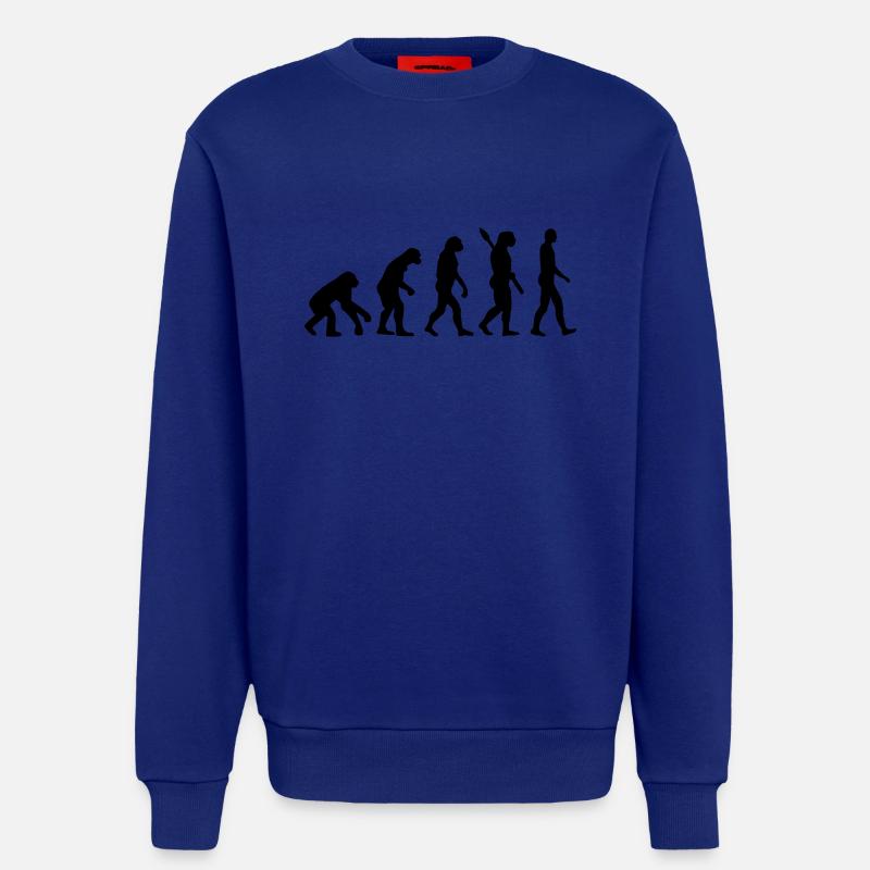Evolution - Sweatshirt - made by SPREAD  - Iconic Blue