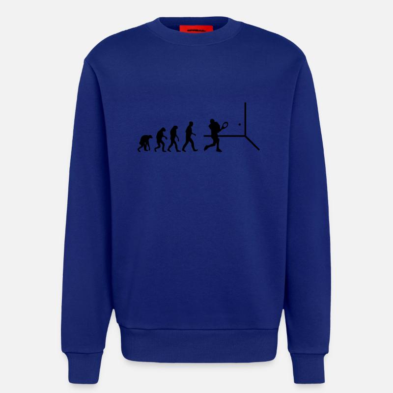 squash evolution - Sweat bio décontracté fabriqué en UE - Iconic Blue
