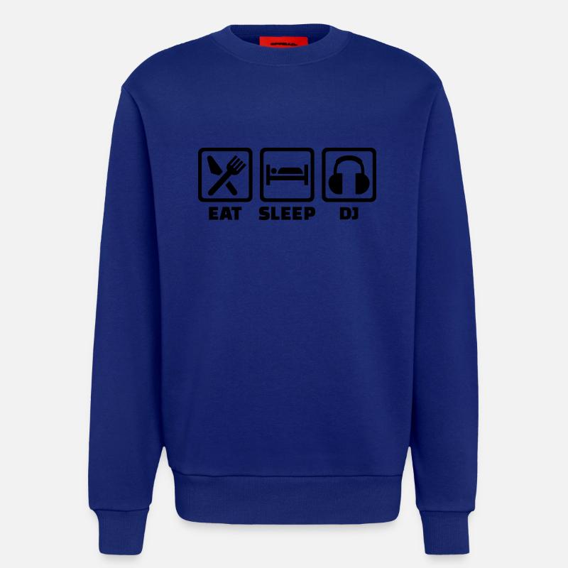 DJ - Sweatshirt - made by SPREAD  - Iconic Blue