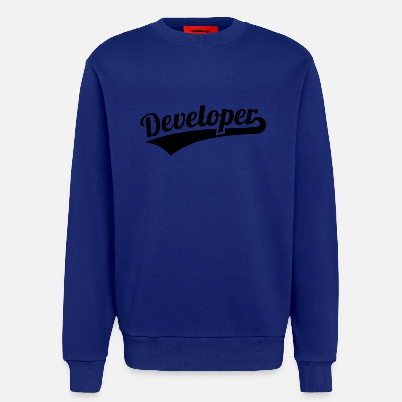 Developer - Sweatshirt - made by SPREAD  - Iconic Blue