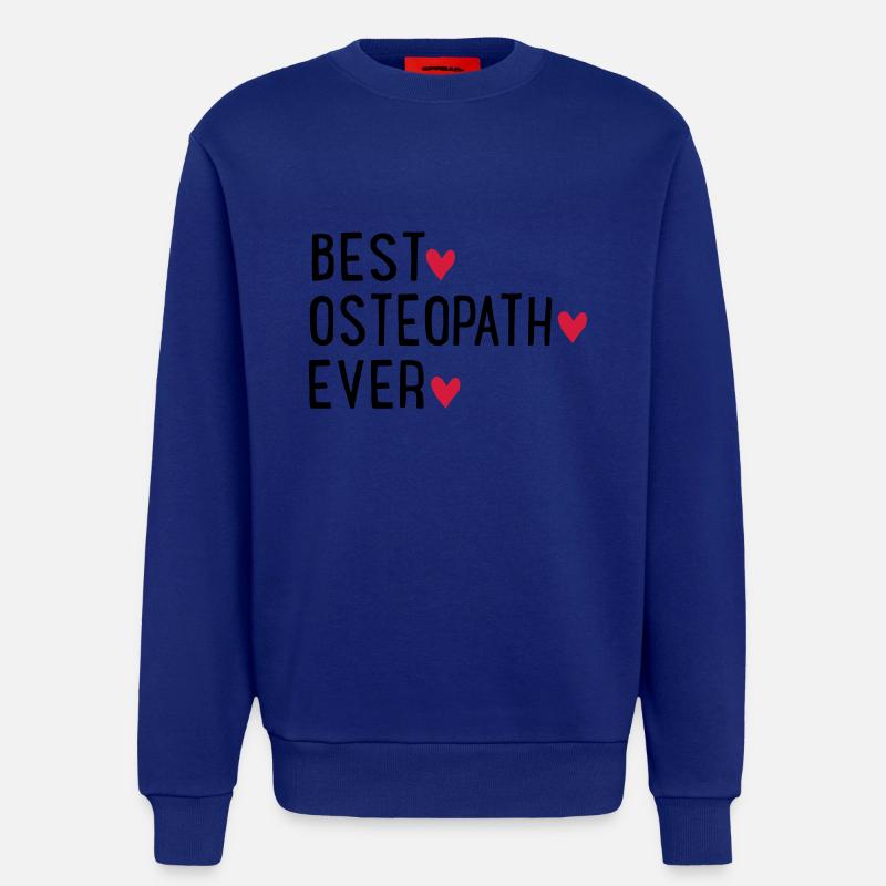 Bester Osteopath - Sweatshirt - made by SPREAD  - Iconic Blue