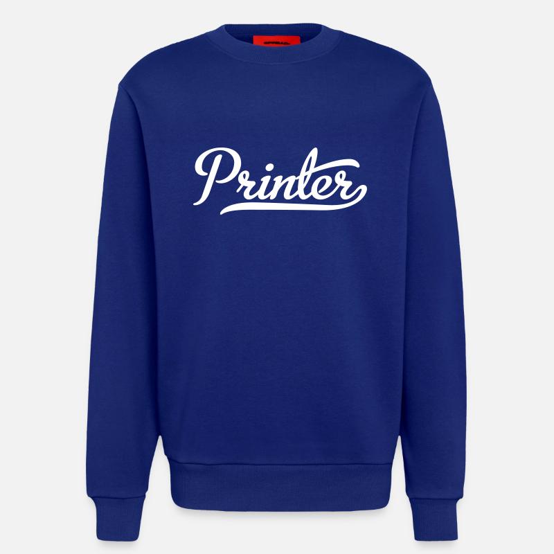 Drucker - Sweatshirt - made by SPREAD  - Iconic Blue