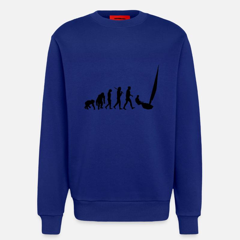 Evolution Sailing - Sweatshirt - made by SPREAD  - Iconic Blue
