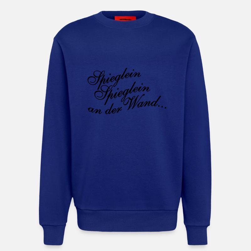 Spieglein Spieglein an der Wand - Sweatshirt - made by SPREAD - Iconic Blue