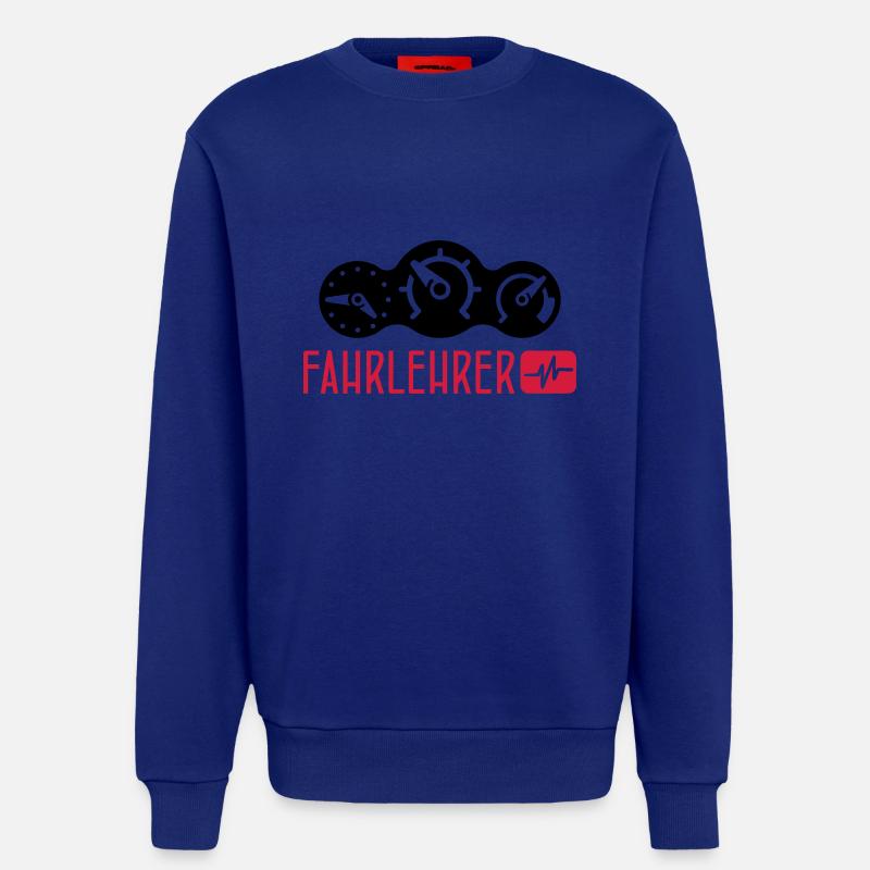 Fahrlehrer - Sweatshirt - made by SPREAD  - Iconic Blue