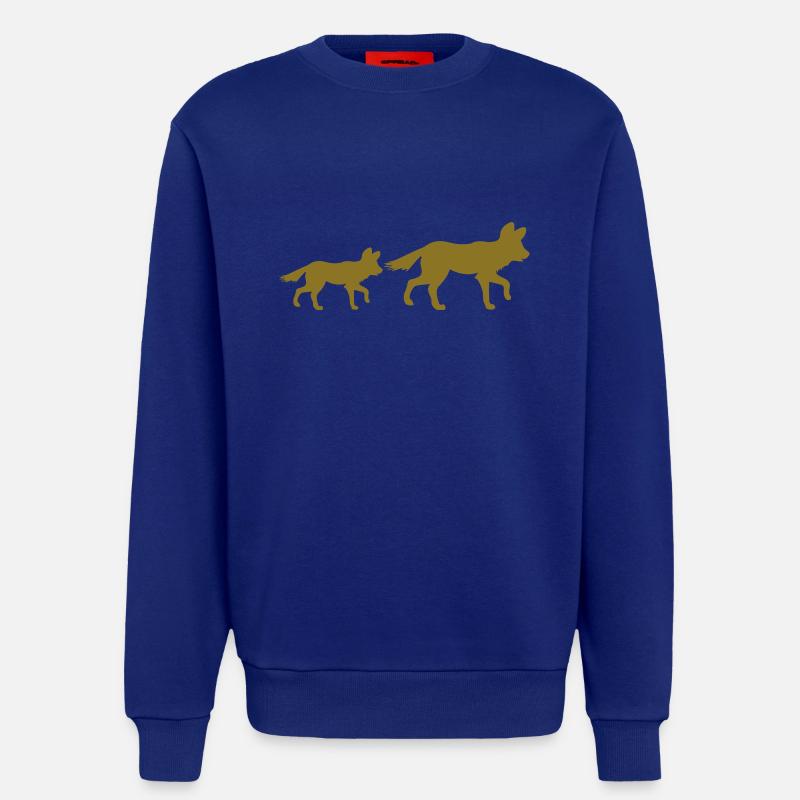 fuchs 2 - Sweatshirt - made by SPREAD  - Iconic Blue