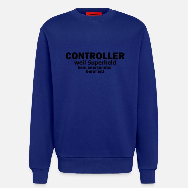 controller - Sweatshirt - made by SPREAD  - Iconic Blue