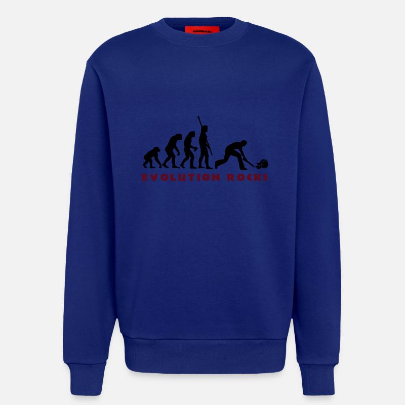 evolution_smash_guitar_01_b_2c - Sweatshirt - made by SPREAD  - Iconic Blue