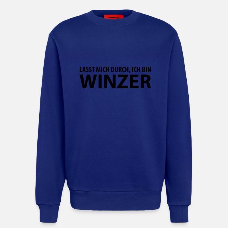 winzer - Sweatshirt - made by SPREAD  - Iconic Blue
