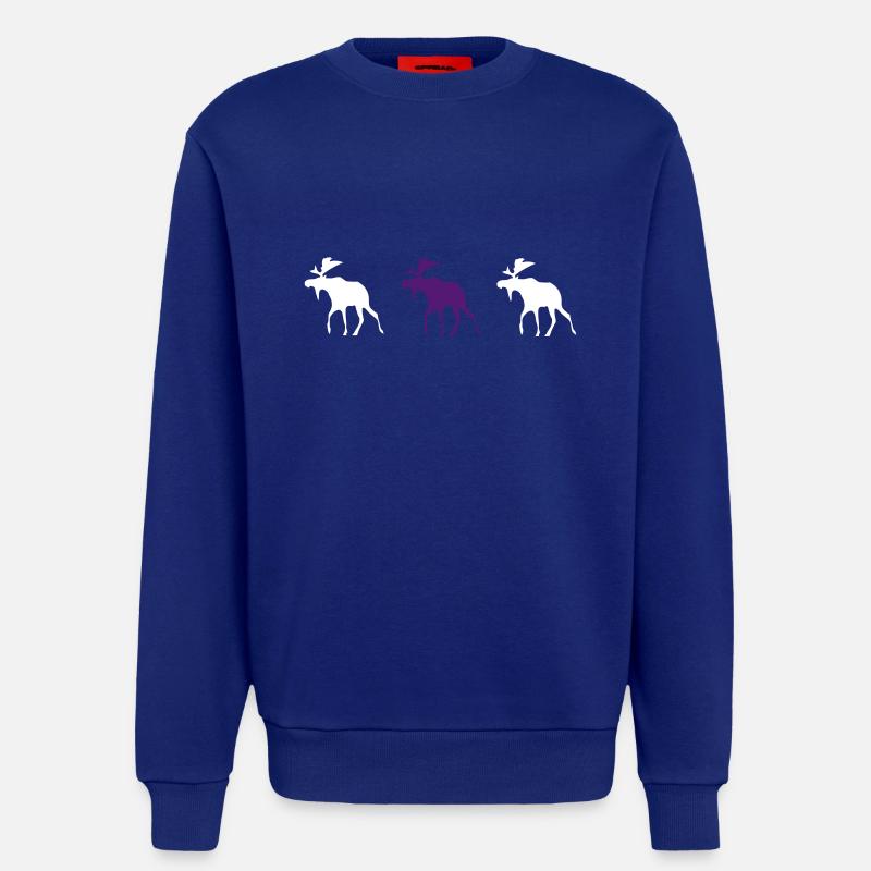 finnland elche - Sweatshirt - made by SPREAD  - Iconic Blue