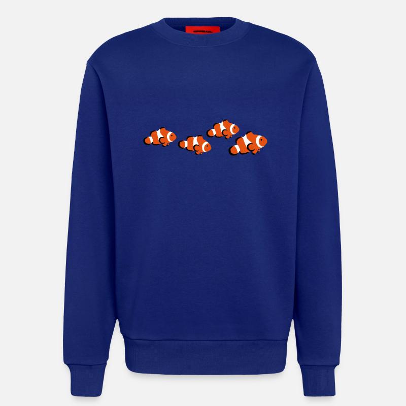 Clownfisch Schwarm - Sweatshirt - made by SPREAD  - Iconic Blue