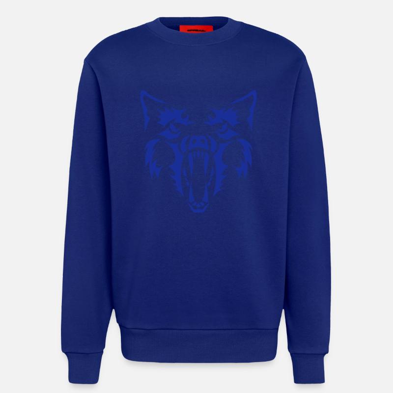 Wolf Werwolf Werwolf 3 - Sweatshirt - made by SPREAD  - Iconic Blue