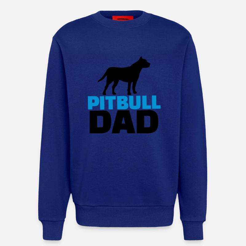 Pitbull - Sweatshirt - made by SPREAD  - Iconic Blue