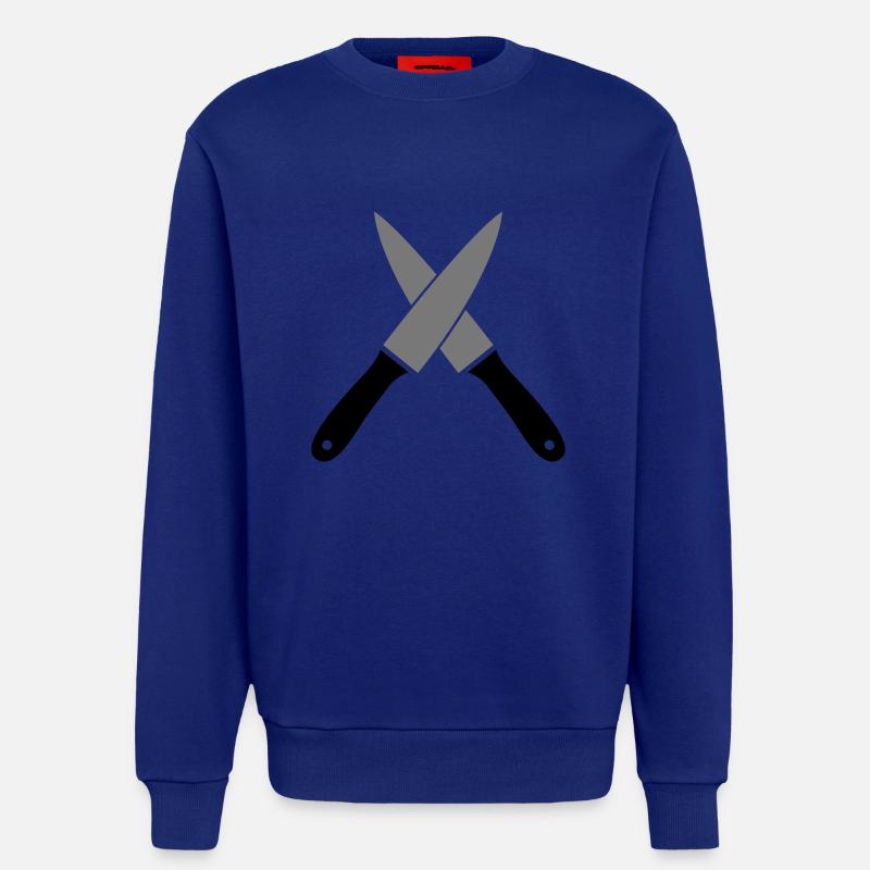 Messer - Sweatshirt - made by SPREAD  - Iconic Blue