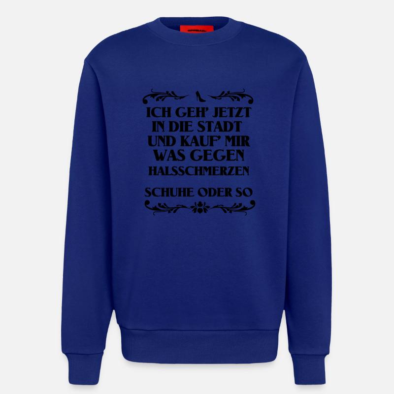 Schuhe oder so - Sweatshirt - made by SPREAD  - Iconic Blue