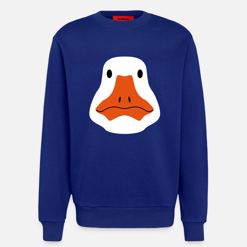 Gans / stilisiert - Sweatshirt - made by SPREAD - Iconic Blue