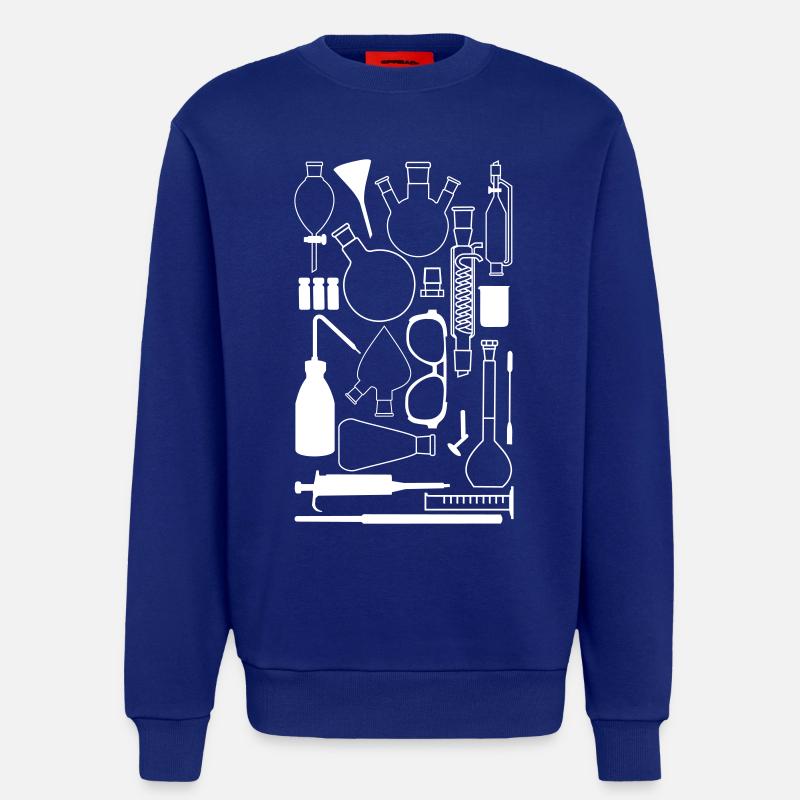 Laborgeräte - Sweatshirt - made by SPREAD  - Iconic Blue