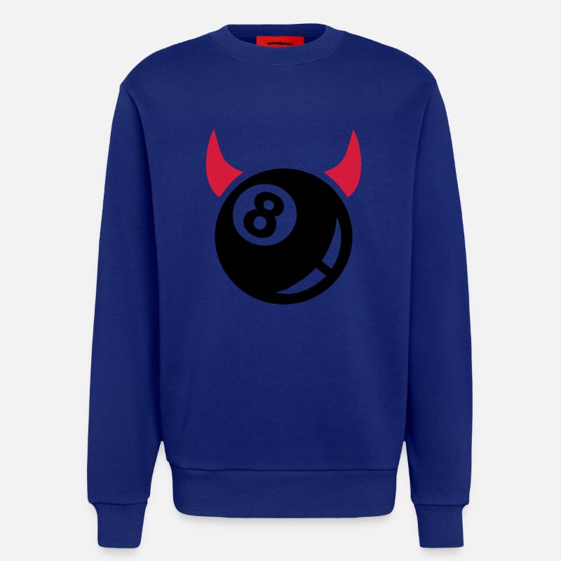 Billard - Sweatshirt - made by SPREAD  - Iconic Blue