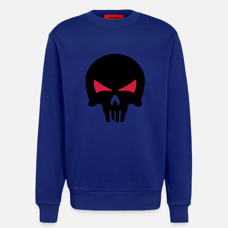 bone head - Sweatshirt - made by SPREAD  - Iconic Blue