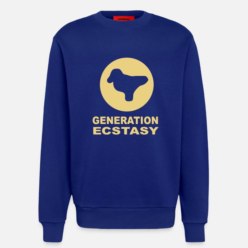 Generation Ecstasy-Pille mit einer Taube - Sweatshirt - made by SPREAD  - Iconic Blue
