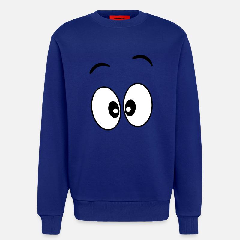Augen _ Geschenkidee - Sweatshirt - made by SPREAD  - Iconic Blue