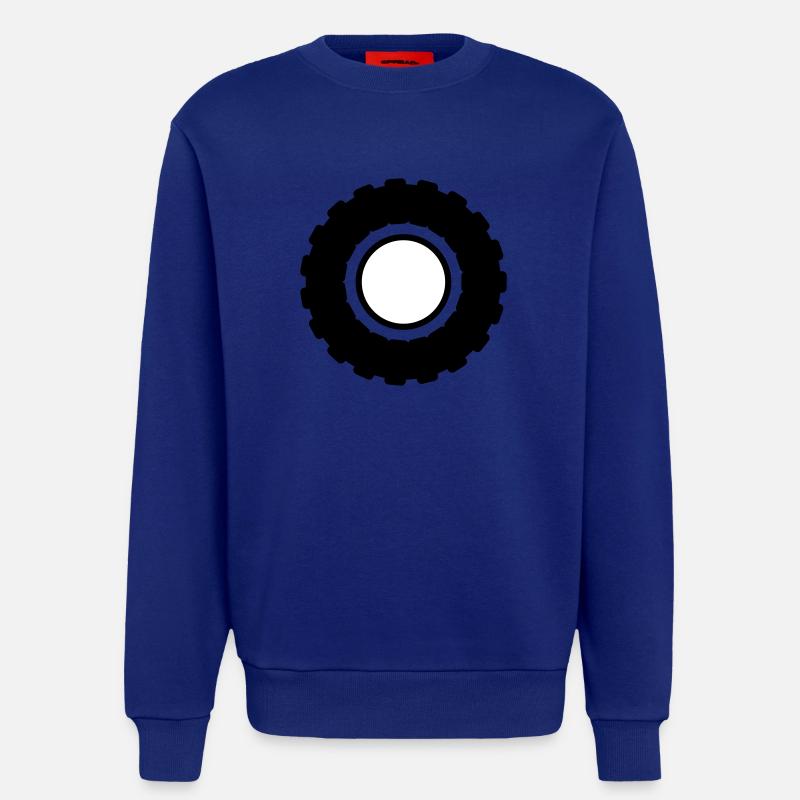 Traktor Reifen - Sweatshirt - made by SPREAD  - Iconic Blue