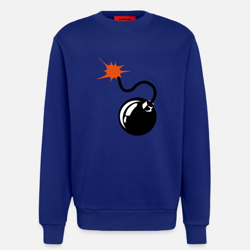 Bombe Bombe Docht 9072 - Sweatshirt - made by SPREAD - Iconic Blue