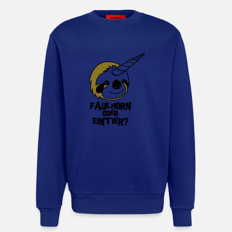 Faulhorn oder Eintier - Sweatshirt - made by SPREAD  - Iconic Blue
