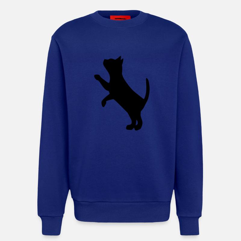 cat2 - Sweat bio décontracté fabriqué en UE - Iconic Blue