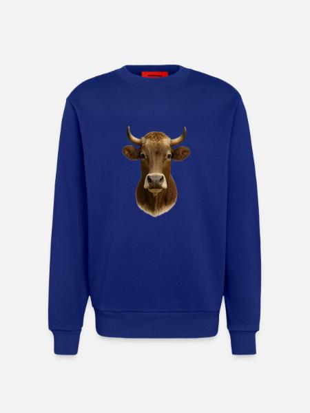 Die schonste Kuh - Sweatshirt - made by SPREAD  - Iconic Blue
