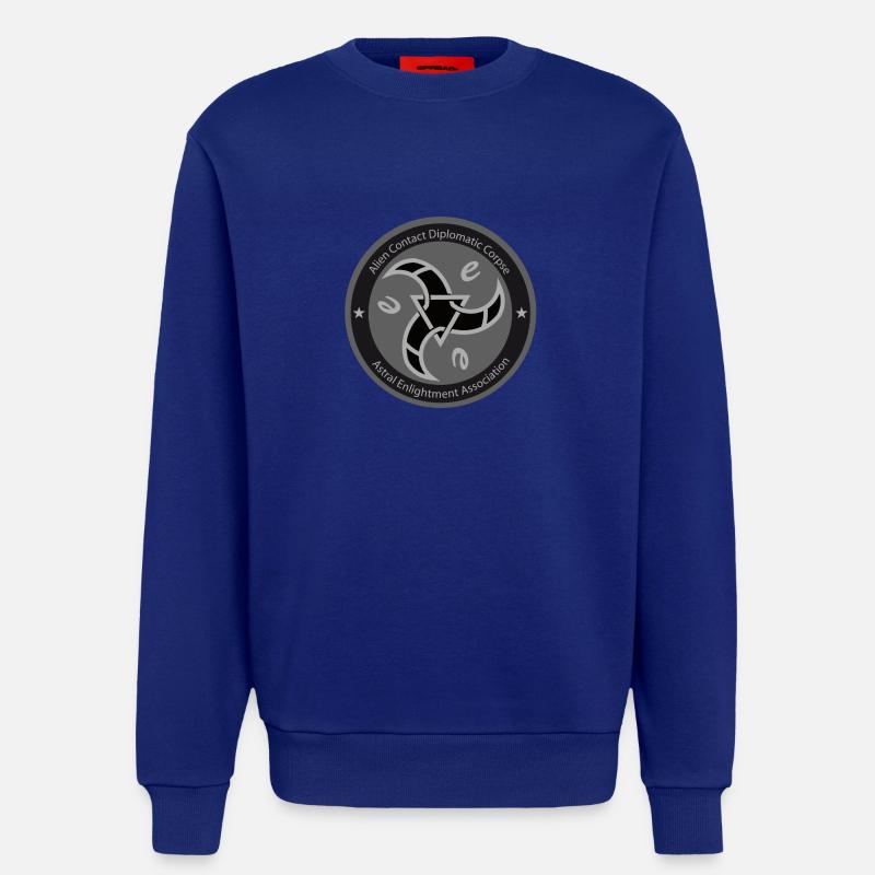 astral enlightment association - Sweatshirt - made by SPREAD  - Iconic Blue