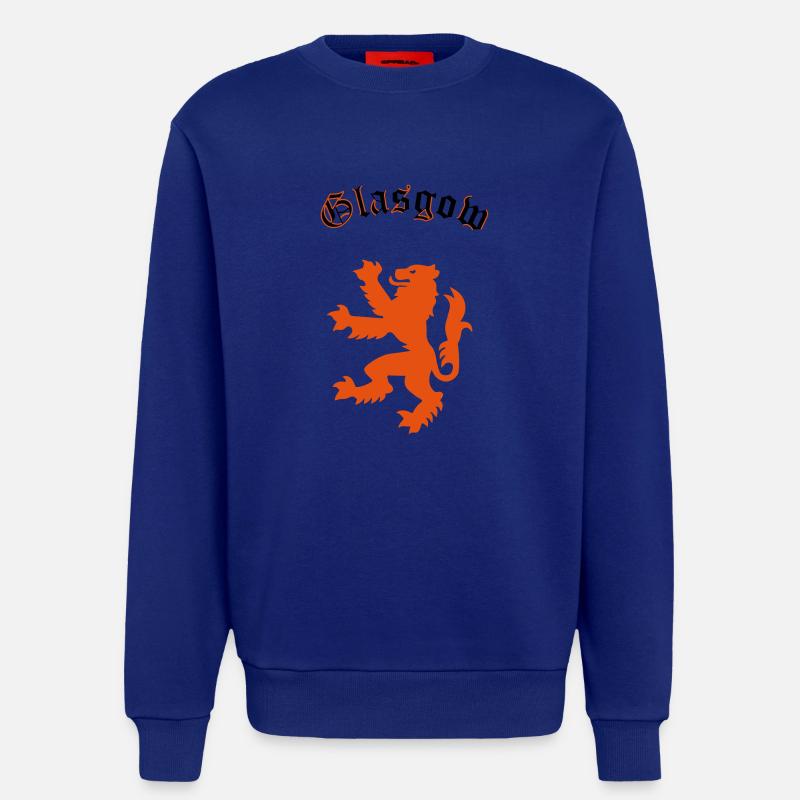 Glasgow - Sweatshirt - made by SPREAD  - Iconic Blue