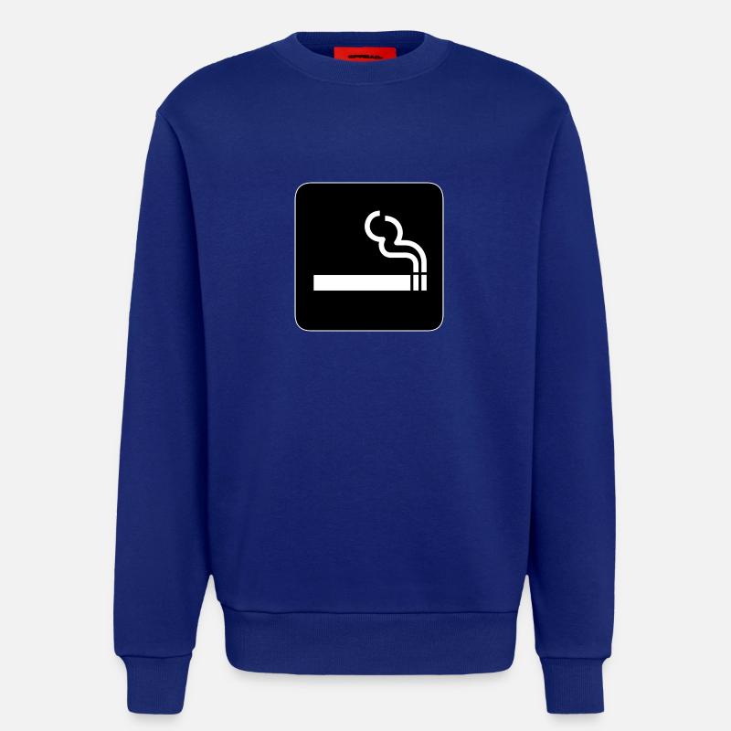 Zigarette! Geschenk Idee Geschenkidee - Sweatshirt - made by SPREAD  - Iconic Blue