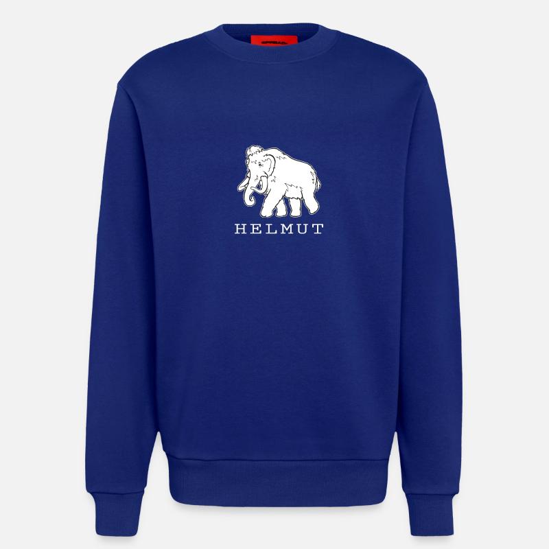 Helmut das Mammut - Sweatshirt - made by SPREAD - Iconic Blue