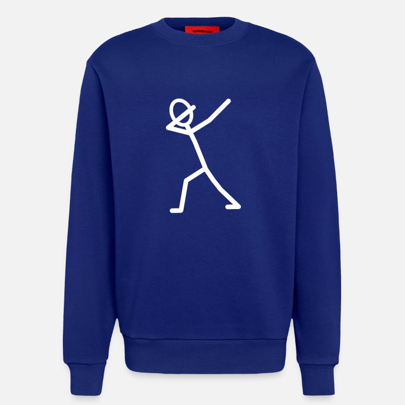 DAB DÄB Jubel Geschenkidee - Sweatshirt - made by SPREAD  - Iconic Blue