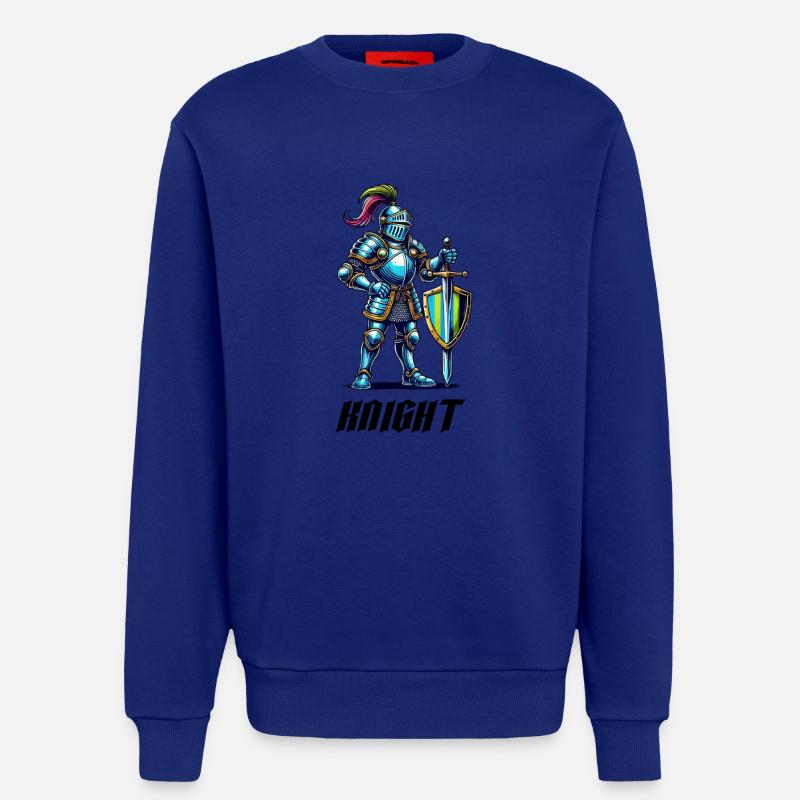 ritter comic - Sweatshirt - made by SPREAD  - Iconic Blue
