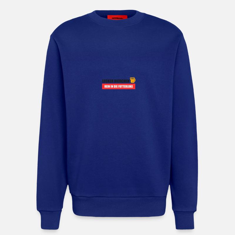 Lecker Bierchen Futterluke - Sweatshirt - made by SPREAD  - Iconic Blue