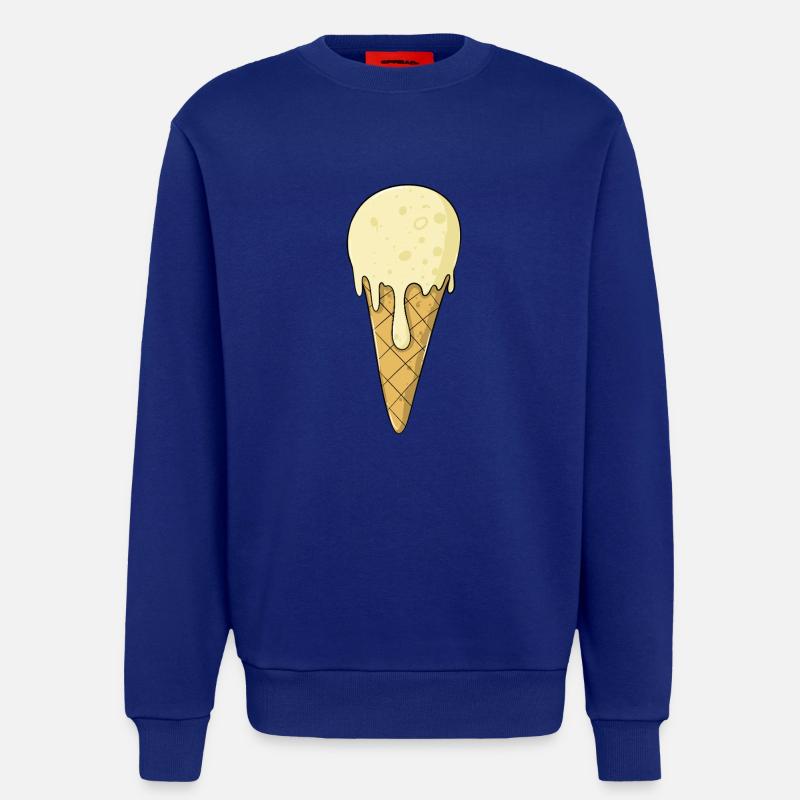 Eis | Vanille Eiscreme | Icecream - Sweatshirt - made by SPREAD  - Iconic Blue