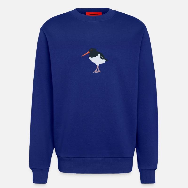 Austernfischer illustriert - Sweatshirt - made by SPREAD  - Iconic Blue