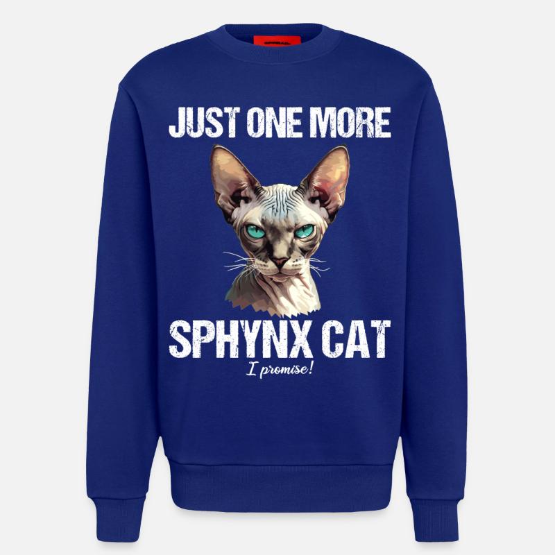 Sphynx Kätzchen Sphynx Katze - Sweatshirt - made by SPREAD  - Iconic Blue