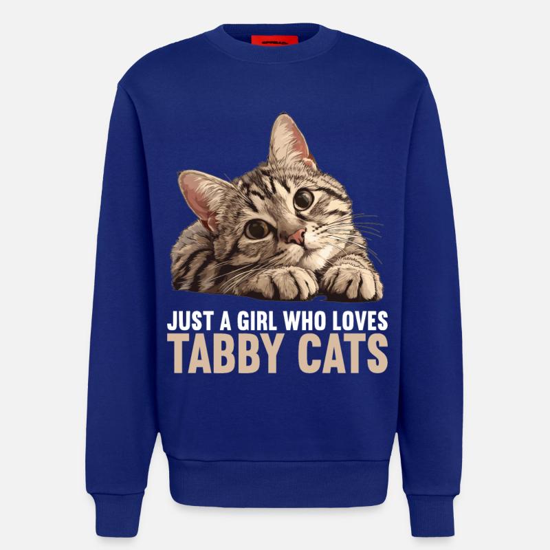 Tabby Kätzchen Tabby Katze - Sweatshirt - made by SPREAD - Iconic Blue