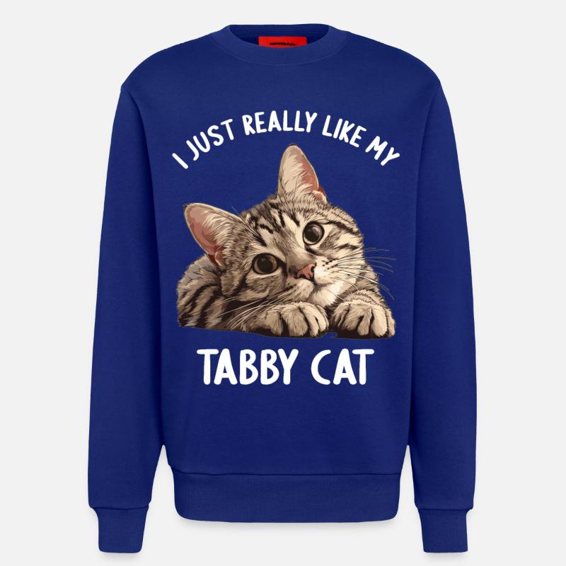 Tabby Kätzchen Tabby Katze - Sweatshirt - made by SPREAD  - Iconic Blue
