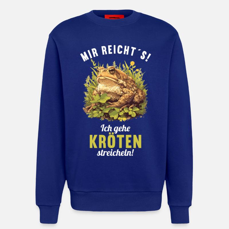 Toad Toads Toad - Sweatshirt - made by SPREAD - Iconic Blue