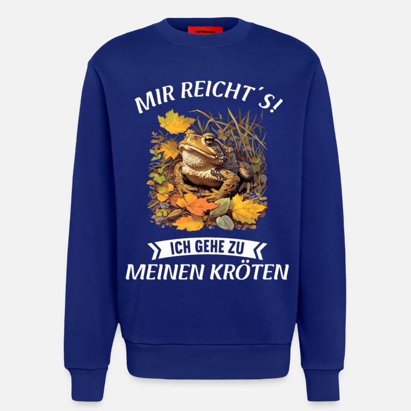 Toad Toads Toad - Sweatshirt - made by SPREAD  - Iconic Blue